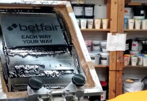 Screen printing machinery