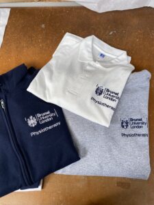 Brunel University London embroidered clothing