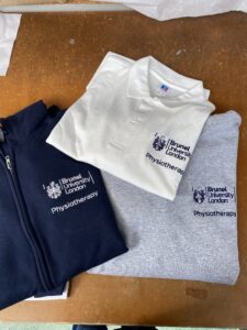 Brunel University London embroidered clothing